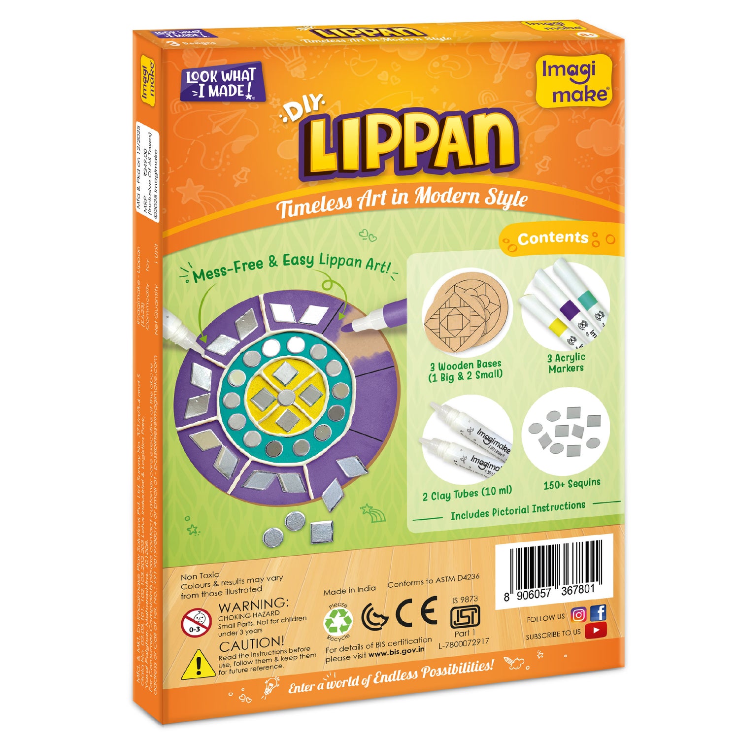 DIY Lippan Art Kit