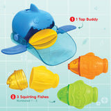 Leaps & Bounds Bath Buddies 5-in-1 | Baby Bath Toys for Toddlers Age 0-3 Years
