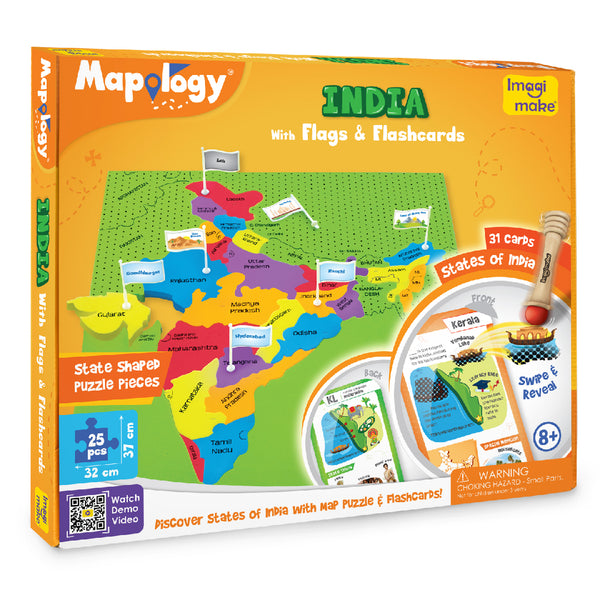 Mapology - Discover India - Combo Pack