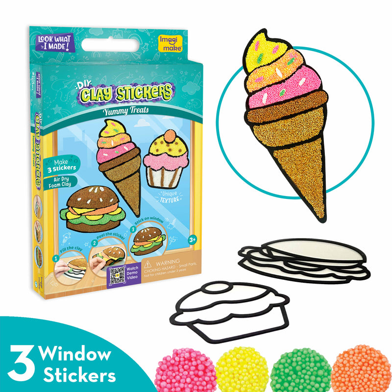 Clay Sticker - Yummy Treats