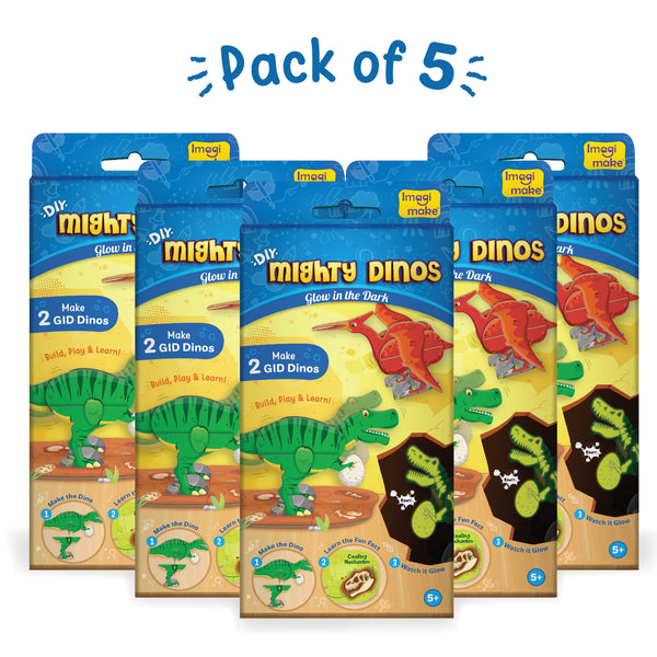 DIY GID Dino - Pack of 5