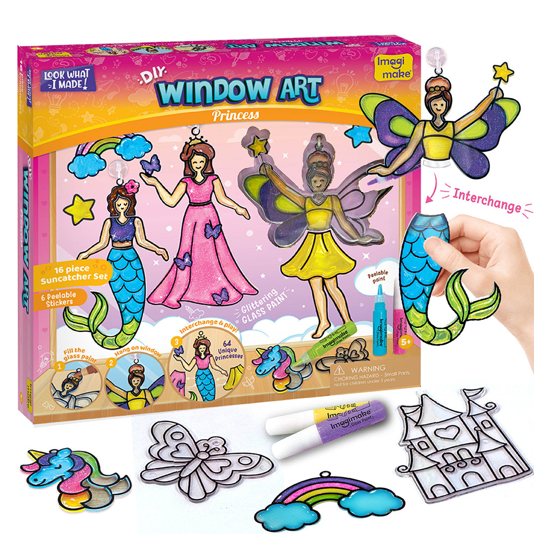 Window Art - Princess – Imagimake