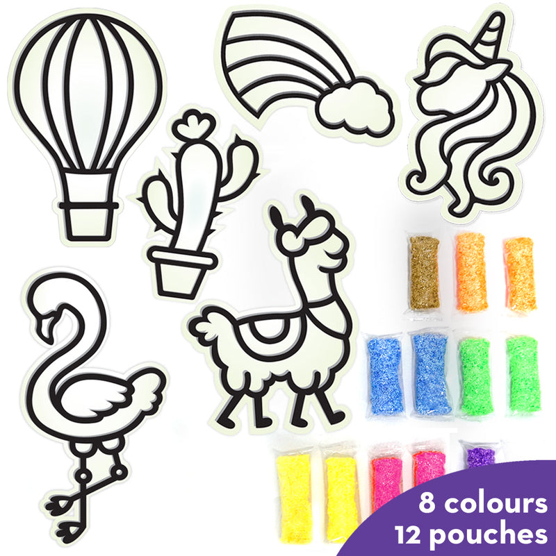 Pack of 12 - Clay Stickers Wonderland