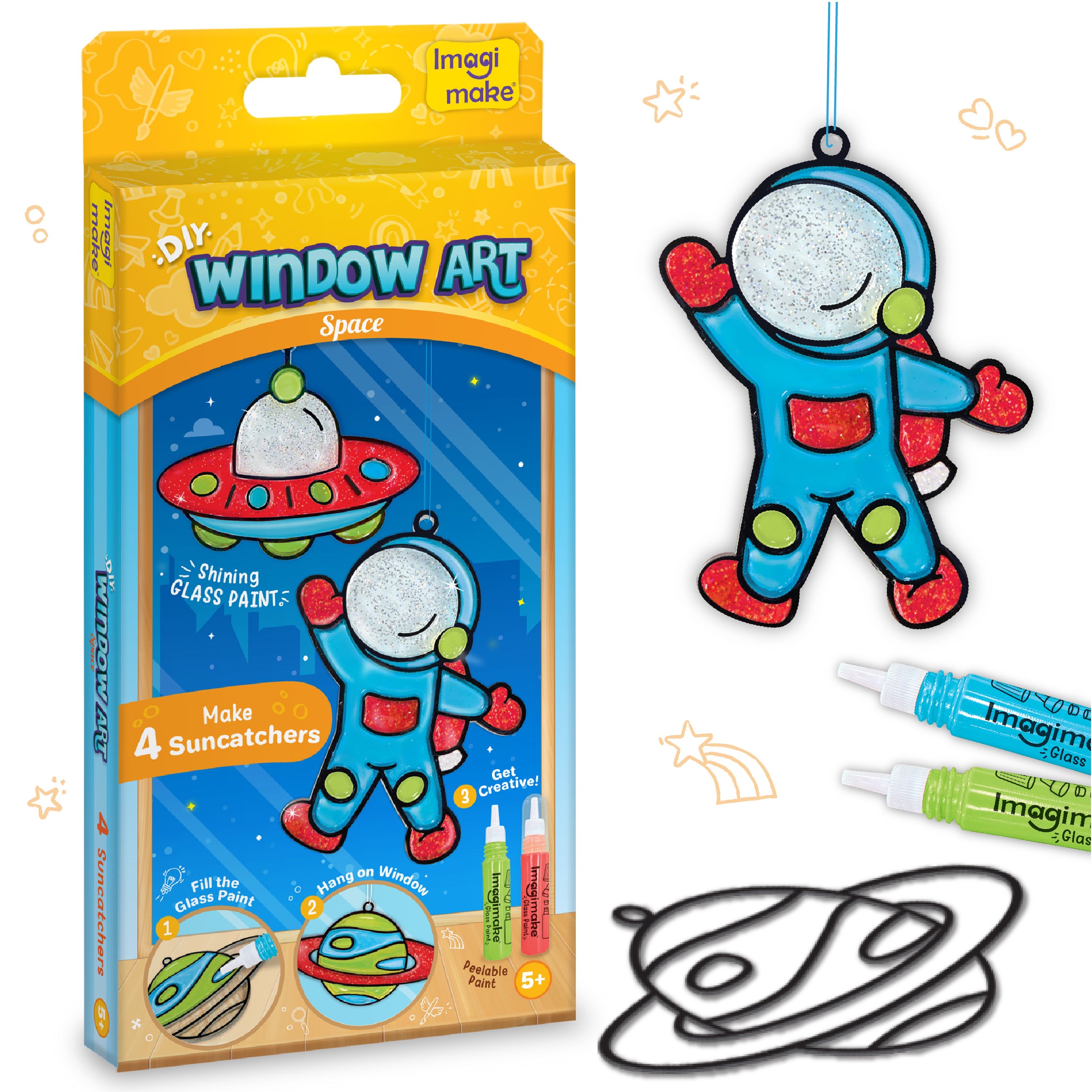 DIY Window Art Space – Imagimake