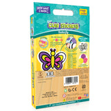 Pack of 6 - Clay Stickers Butterfly