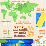 Mapology Kit – Physical Features of India & World