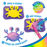 Pack of 12 - Ocean Stamp Art