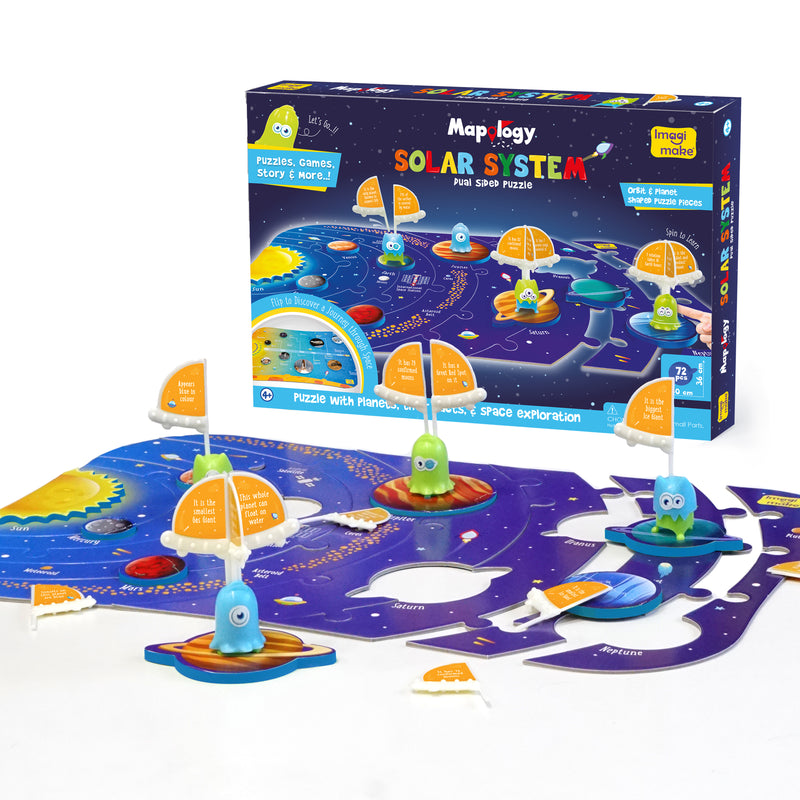 Mapology Combo Kit - World Monuments with Solar System
