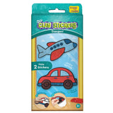 Pack of 12 - DIY Clay Stickers Travel