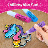 Princess Craft Combo: Glass Painting & Mirror Mosaic Kit