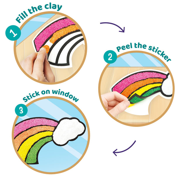 Clay Stickers - Wonderland
