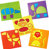 Different Animals Made with Different Shapes