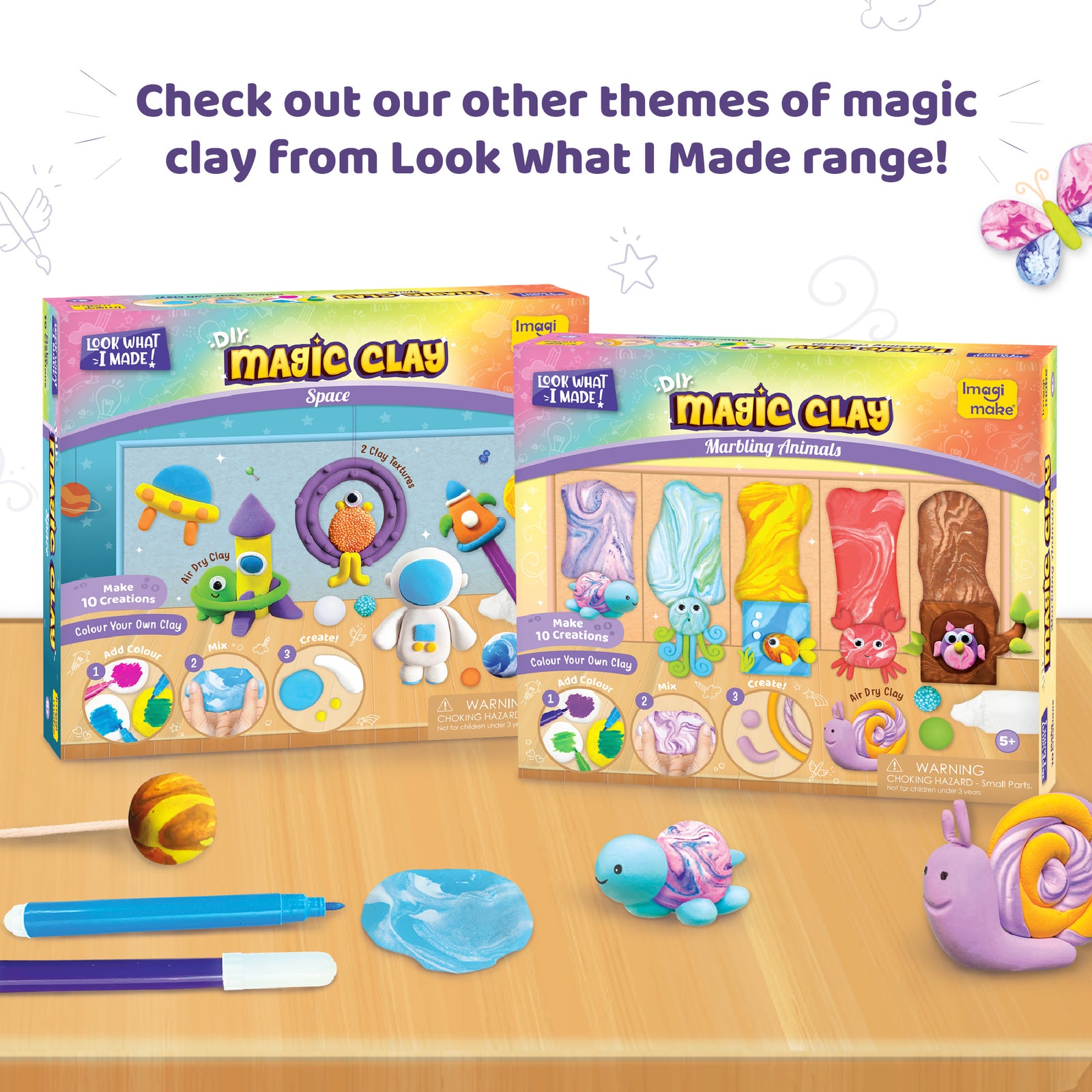 Magic Clay Unicorn Theme – Imagimake