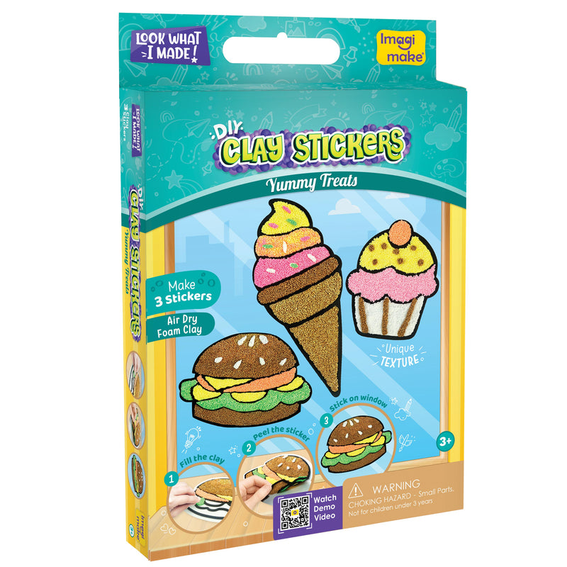 Clay Sticker - Yummy Treats