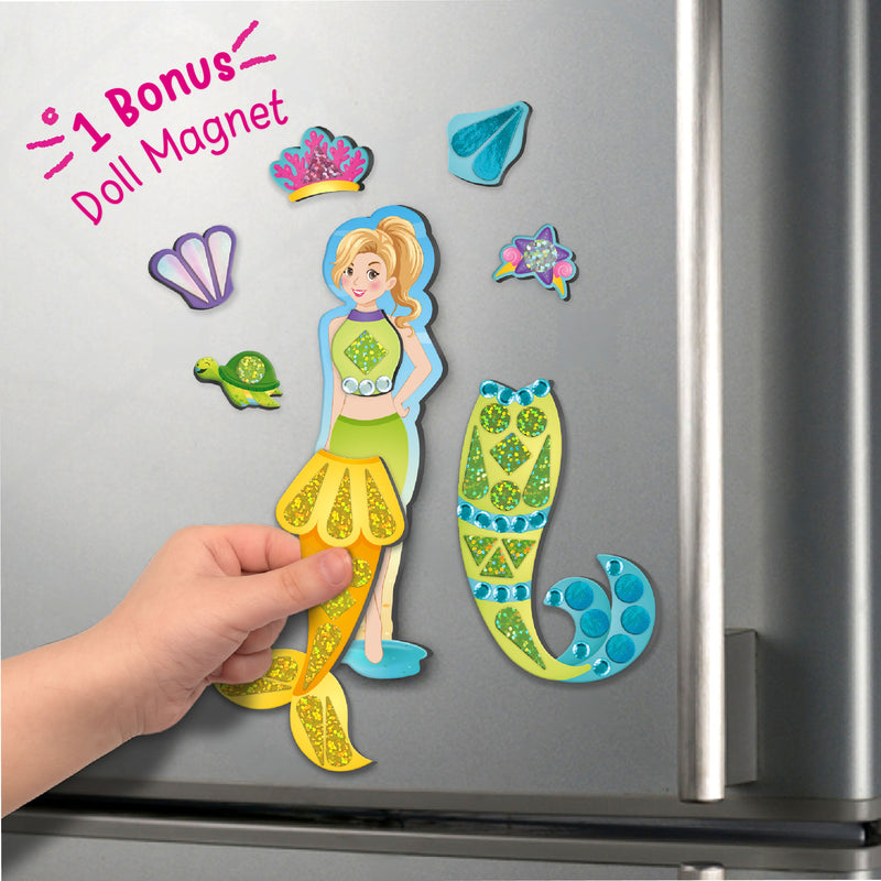 DIY Magnetic Dress Up - Mermaid