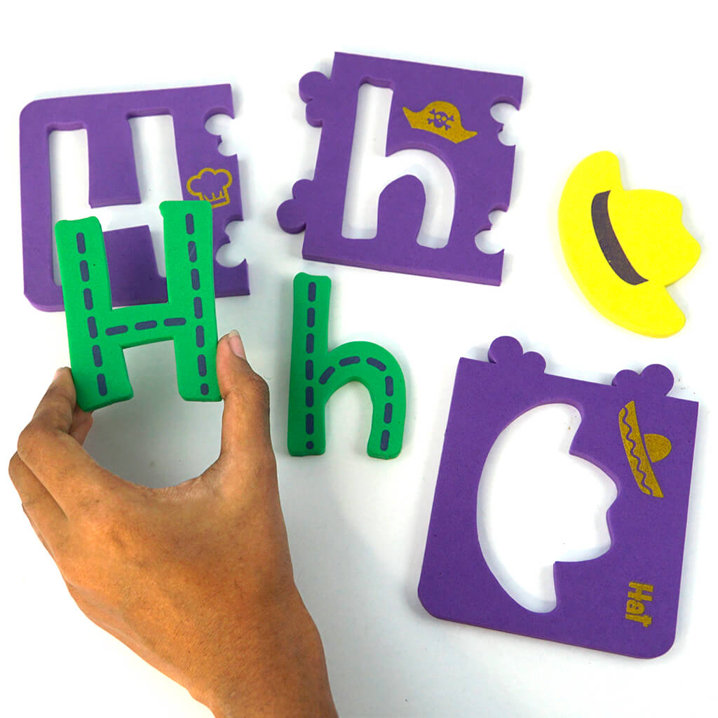 Alpha Puzzle- Self Correcting Puzzle to Learn Small & Capital Alphabets ...
