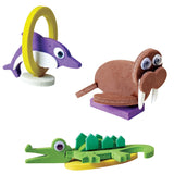 Mapology - World Map and 3D Model Making Set of Animals