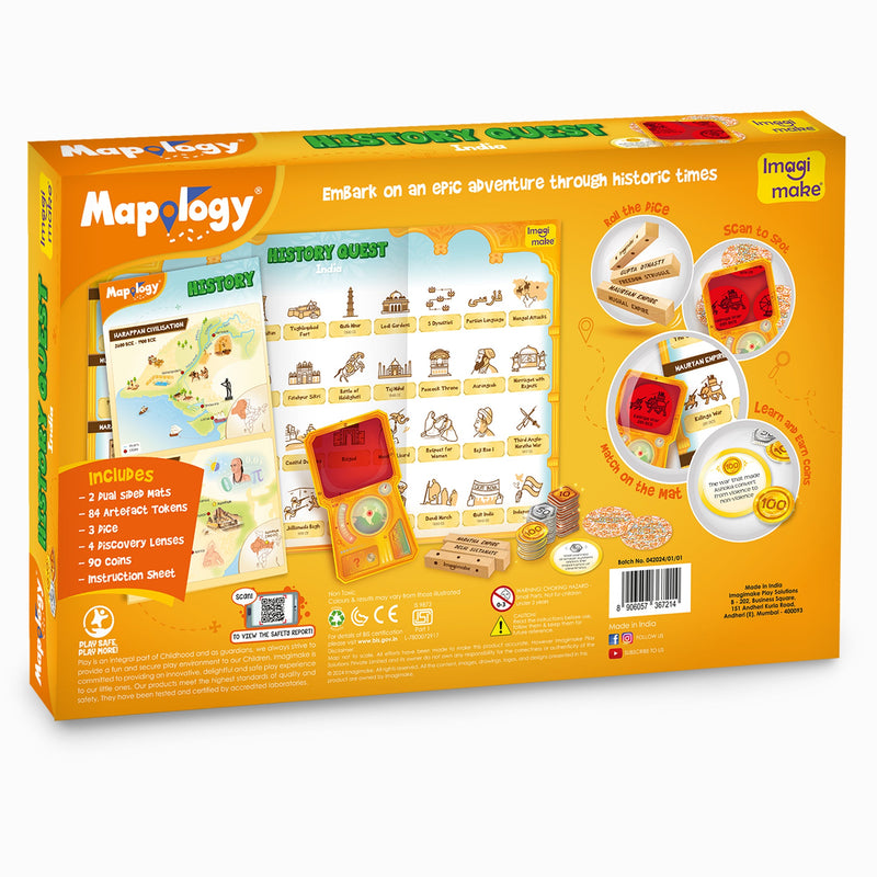 Mapology History Quest India