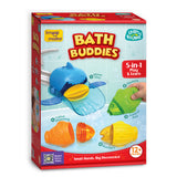 Leaps & Bounds Bath Buddies 5-in-1 | Baby Bath Toys for Toddlers Age 0-3 Years