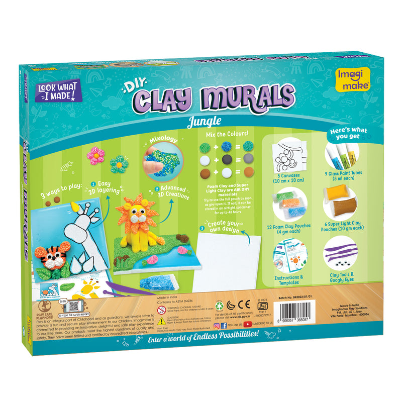 Clay Murals - Jungle