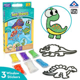 Clay Stickers - Dino Pals