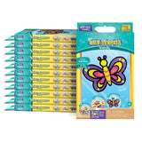 Pack of 12 - Clay Stickers Butterfly