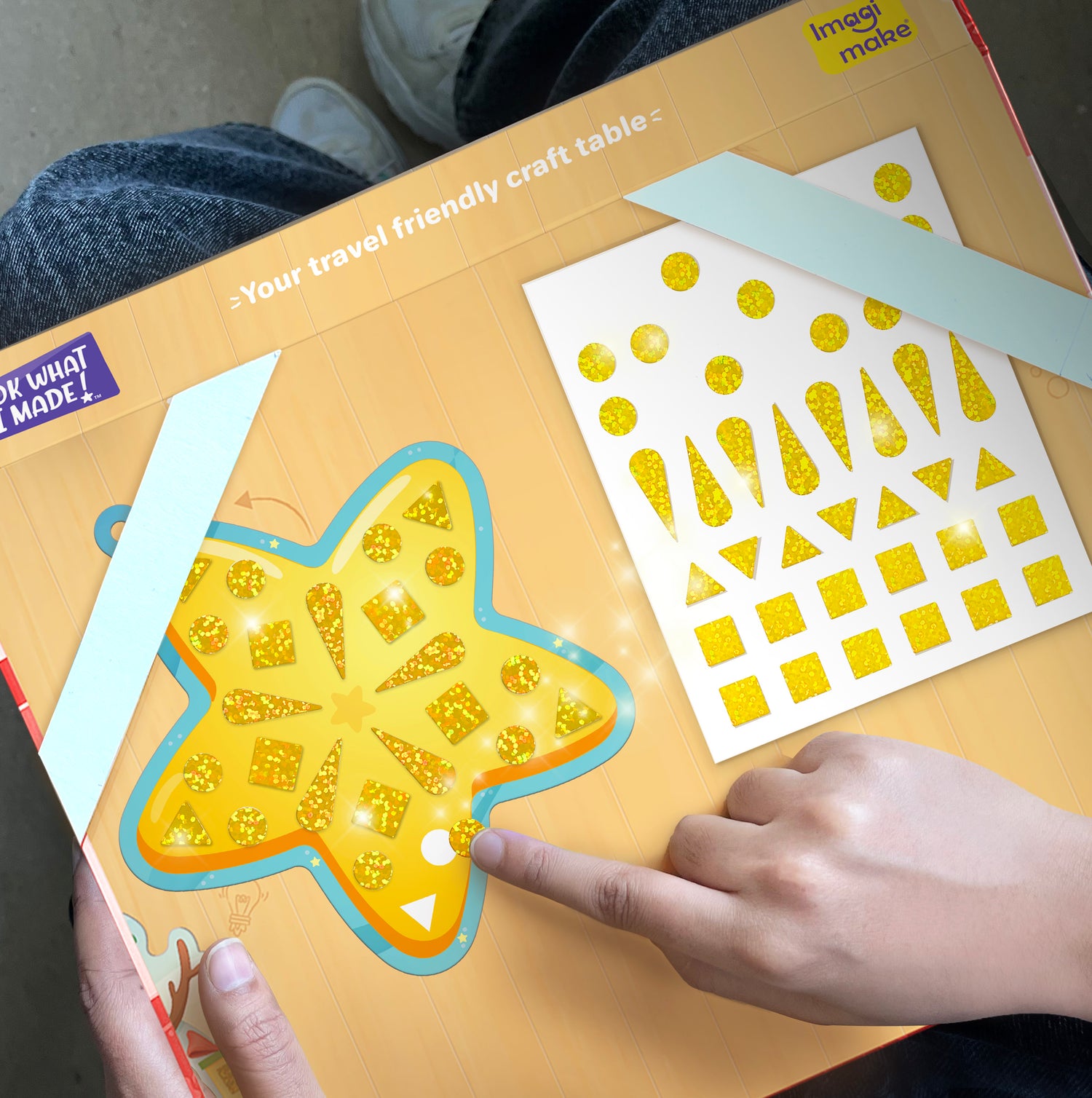 Travel Friendly Kit, DIY for kids age 3 years