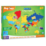 Mapology World with Flags & Capitals