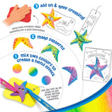 Pack of 12 - Ocean Stamp Art