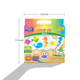 Pack of 12 - Ocean Stamp Art