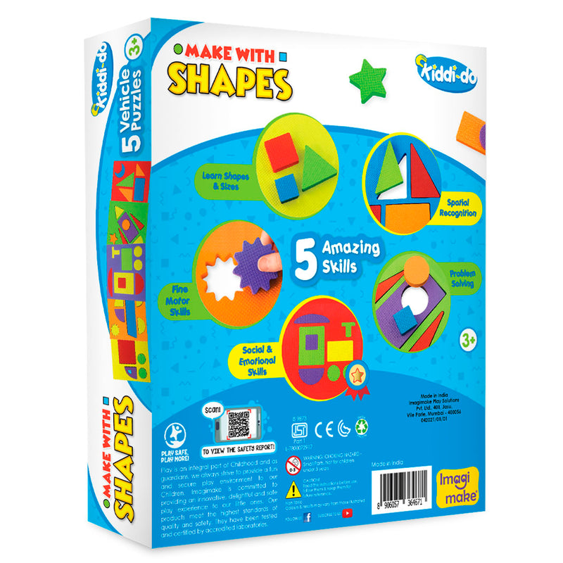 Make with Shapes - Vehicles Theme