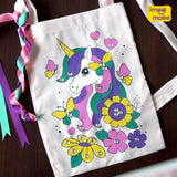 Fabric Art - Unicorn