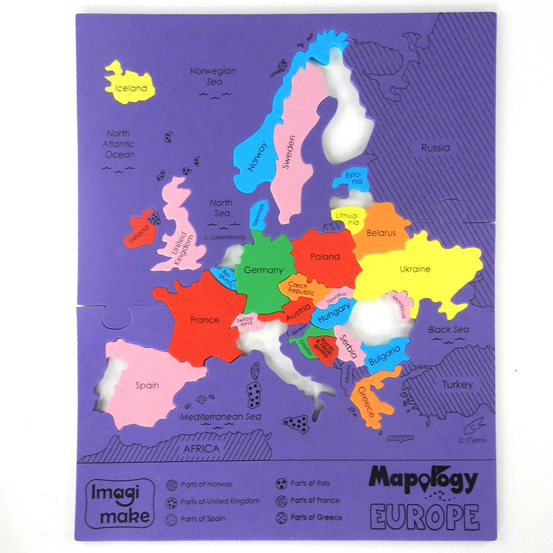 Mapology: Europe Map Puzzle