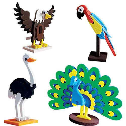 Worldwide Birds-3D model making toy set