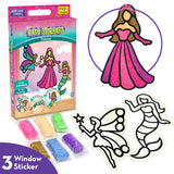 Clay Stickers - Princess - Pack of 6
