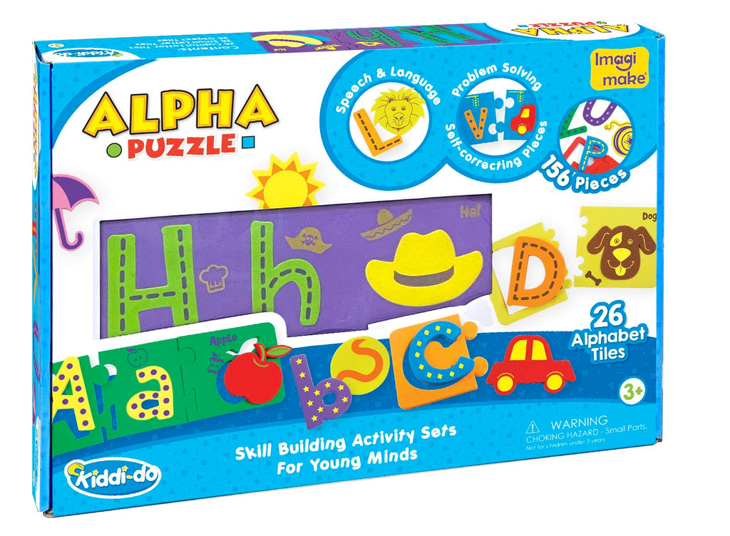 Alpha Puzzle- Self Correcting Puzzle to Learn Small & Capital Alphabets ...