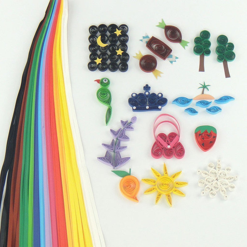 Imagimake 3-in-1 Awesome craft Kit - Kids Arts and crafts - Arts and crafts  for Kids Ages 6-8 - Air Dry clay, Paper Quilling Kit