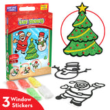 Clay Stickers - Christmas - Pack of 12