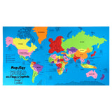 Mapology: World with Flags & Capitals - Pack of 6