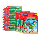 Clay Stickers - Christmas - Pack of 12