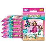 Pack of 6 - Clay Stickers Princess